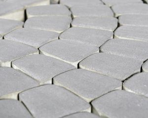 Тротуарная плитка Классико круговая цвет Грифельный