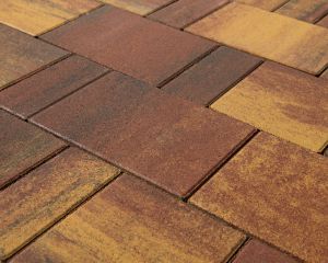 Тротуарная плитка Старый город Ландхаус Color Mix Тип 3 Мальва