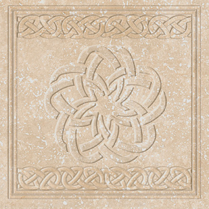 Декор STONE OCRE FLOR 33X33