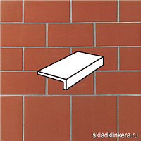 Ступень прямой угол Stroeher 4822(215) patrizierrot, 240*115*52*10 мм, 6 шт./уп.
