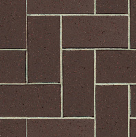 Тротуарный кирпич Classic Kerawil Dunkelbraun - 3, 200*100*45 мм