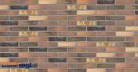 Плитка Randers Tegl RT 572 FUSION DNF 228X20X54 мм, 63 шт./м2, 0,46 кг/шт