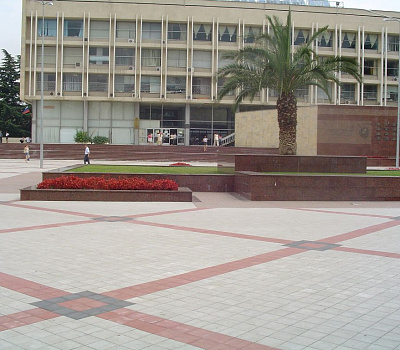Вибропрессованная тротуарная плитка