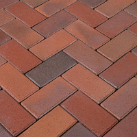 Брусчатка PENTER KLINKER Bramsche/Pente Mediterrano 200x100x52 мм, 2,30 кг/шт., 665шт./под.