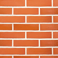 Кирпич Terca арт. 25102020 RED гладкий FAT, 250/85/65, 50 шт./м2