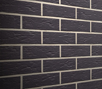 Клинкерная плитка Feldhaus Klinker R740NF9 anthracit senso, 240*9*71 мм, ок.48 шт./кв. м., 48 шт./уп