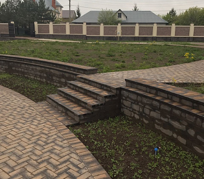 Фото крылец из тротуарной плитки и кирпича