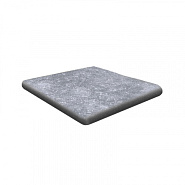 CARTABON STONE GRIS Ступень угловая 33х33х4