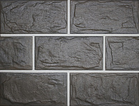 Керамическая плитка под камень SilverFox Anes 150x300 мм, цвет 418 chocolate