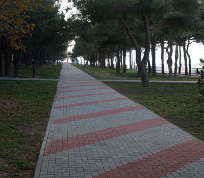 Вибропрессованная тротуарная плитка