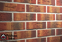 Клинкерный кирпич Feldhaus Klinker K328NF90 carmesi multi vascu, 240*90*71 мм, ок. 48 шт./кв. м., 52