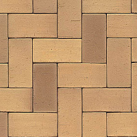 Клинкерная брусчатка Muhr PK 40 Nr 06 S, Hellbraun-bunt Spezial, 200/100/40 мм, 1,77 кг, 892 шт/под