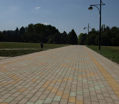 Вибропрессованная тротуарная плитка