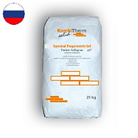 Специальная затирка Kombitherm, алебастрово-белая, мешок - 25 кг.
