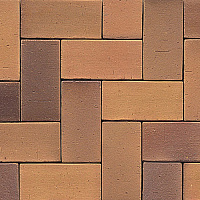 Клинкерная брусчатка Muhr PK 40 Nr 08 S, Lachsrot Spezial, 200/100/40 мм, 1,77 кг, 892 шт/под