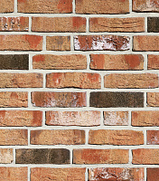Облицовочный кирпич ручной формовки Moorbrand АКЦИЯ torf-bunt NF полнотелый, 240x115x71мм, 3,2кг/шт,