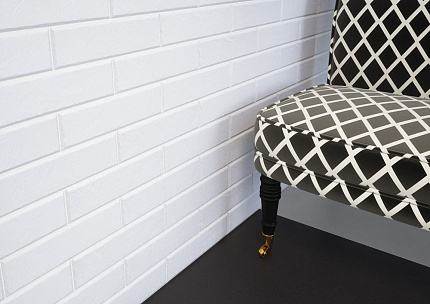 Foggia bianco 24.5x6.5 плитка фасадная