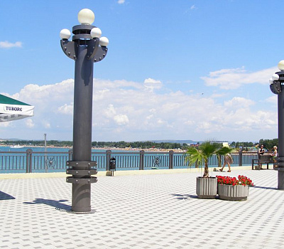 Вибропрессованная тротуарная плитка