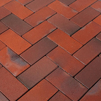 Брусчатка PENTER KLINKER Bramsche/Pente Westfalen 200x100x52 мм, 2,30 кг/шт., 665шт./под.