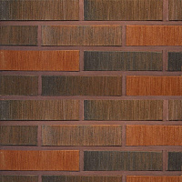 Кирпич Terca арт. 25102540 RED Flame шероховатый FAT, 250/85/65, 50 шт./м2