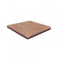 CARTABON STONE BROWN Ступень угловая 33х33х4
