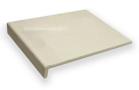 Ступень с углом 300x240x12/40, 4 шт/м.п, 4 шт/уп ABC Objekta Beige